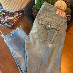 True religion crop Capri size 29
